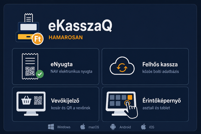 Bemutatjuk új generációs pénztárgép-rendszerünket
